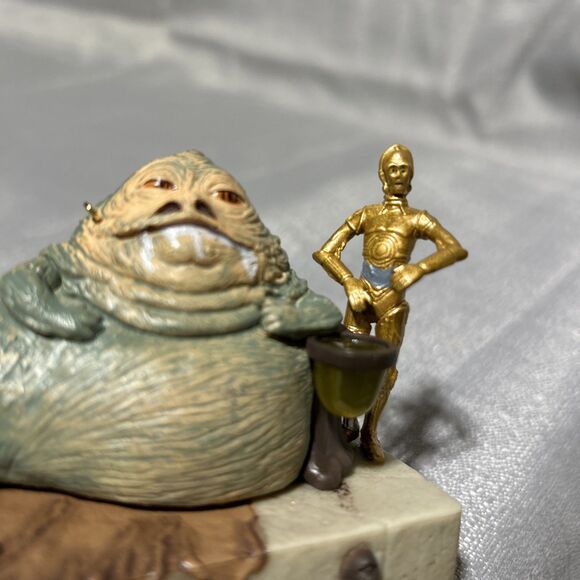 Hallmark 2013 Star WARS At Jabba’s Mercy Keepsake Ornament Magic Sound Jedi - Picture 3 of 15